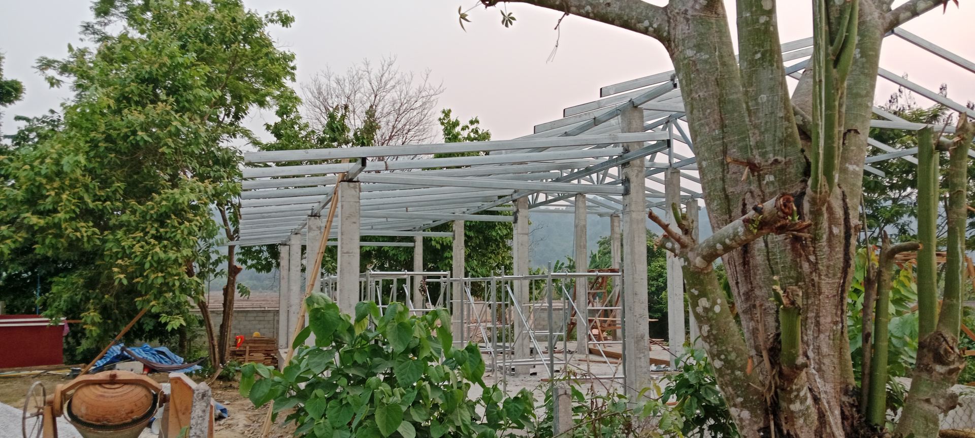 Vang Vieng Nathong — latest site photo, May 2026
